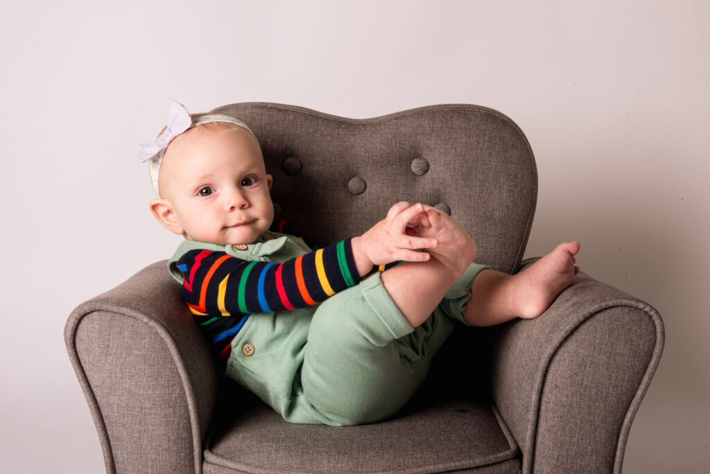 Ritratto in studio di bambino